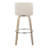 Thea 30" Fixed-Height Bar Stools with Bent Wood Legs & Round Footrest-94885337