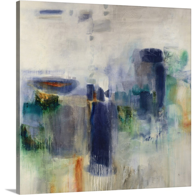 « stacking pierres », peinture sur toile, Toile tendue, H 12 po x l 12 po x P 1,25 po