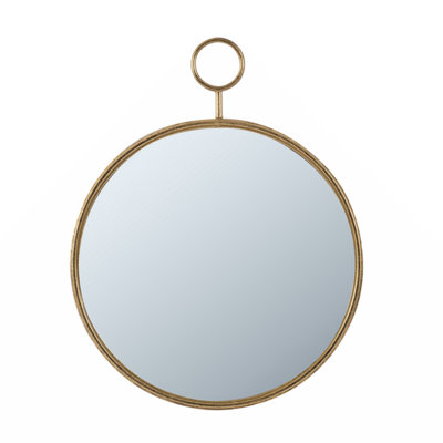 Helban Iron Round Wall Mirror