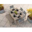 Travira Rectangular 6 - Person 63" Powder Coated Aluminum Sling Chair and Bench Patio Dining Set-374046469-353534296-313115450