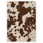 Tapis d'intérieur beige / brun avec envers antidérapant Terra-760477024