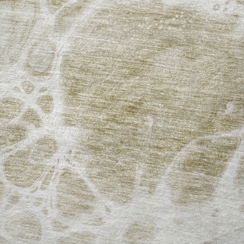Jeté Sherpa ASB682 moderne lavable à la machine Addison, Taupe