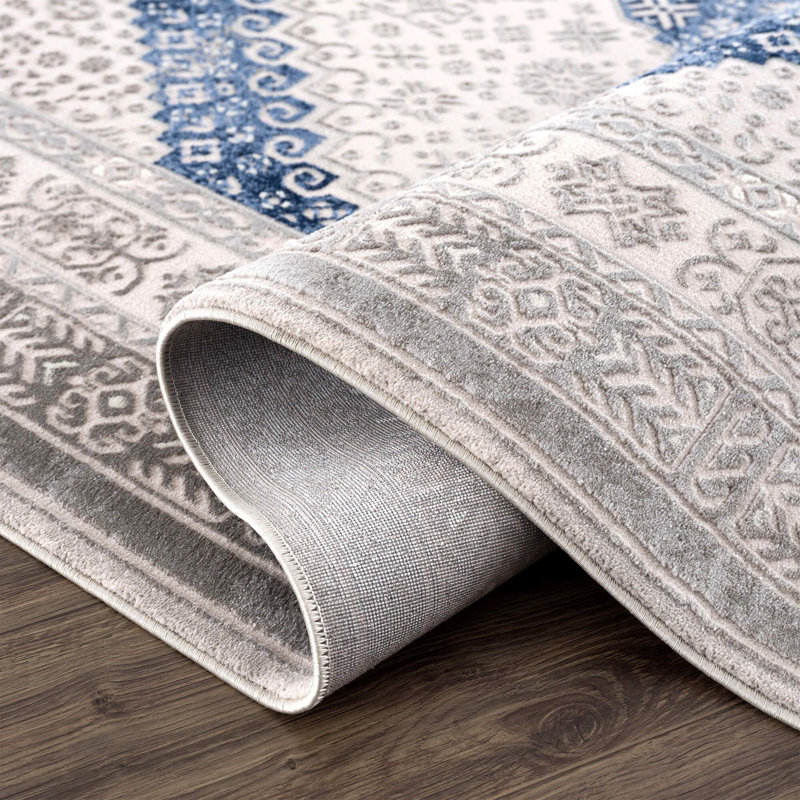 Oriental Indoor Rug, Rectangle 4' x 6'