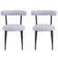 Chaise rembourrée en tissu Reece Reece-1567122421