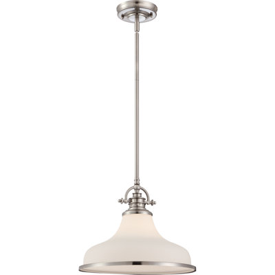 Luminaire suspendu en dome à 1 lumière
