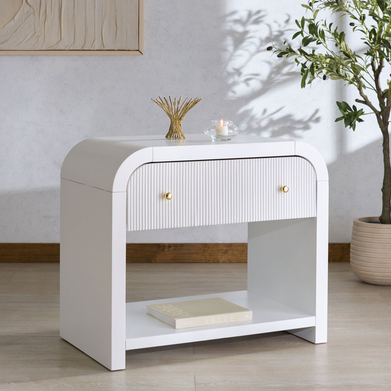 Liabella 1 - Drawer Nightstand, Navy