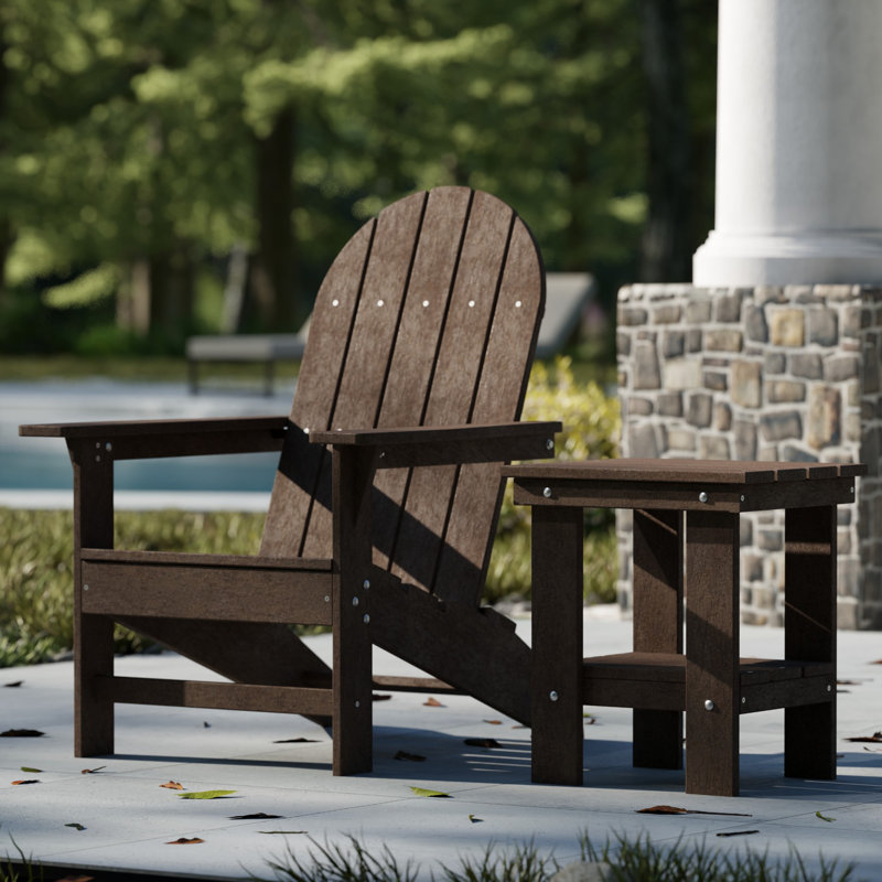 Freedom Traditional Adirondack Chair, Tudor Brown