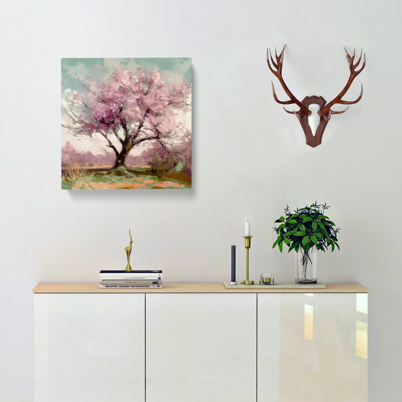 Cherry Blossom Tree Post-Impressionism No.2 - Print