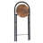 Anastice Counter Stool with Metal Frame