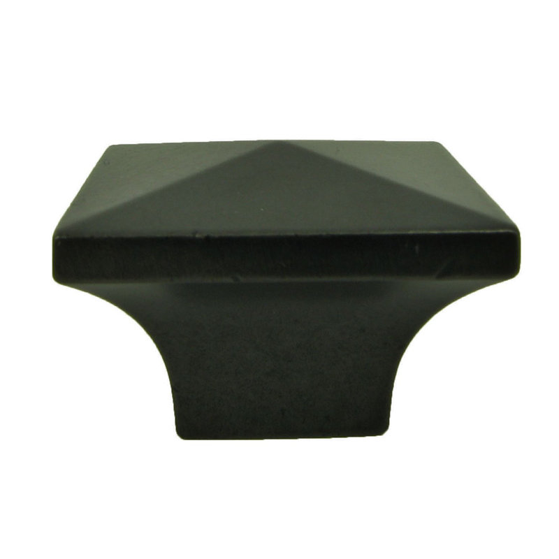 Cairo Square Knob Multipack, Antique Black