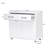 Two Door Side Table-White