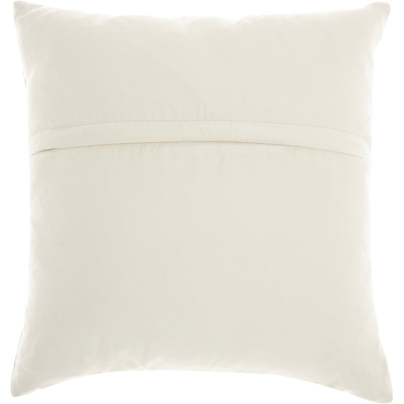 Square Pillow Cover & Insert, Ivory