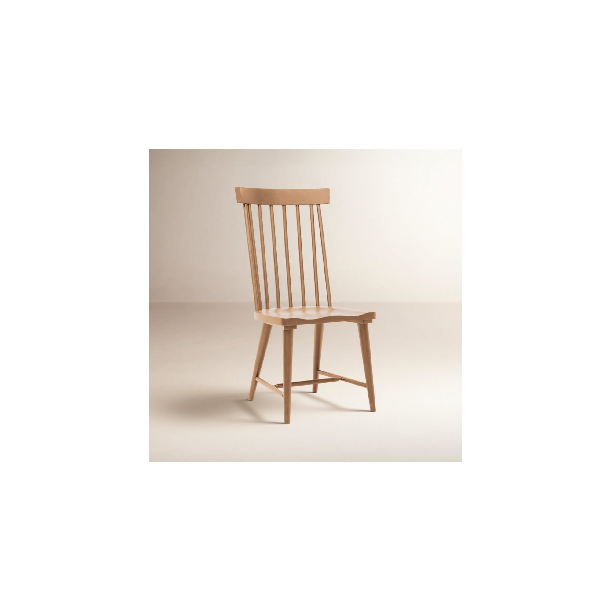 Mya Windsor Dining Chair, Brown