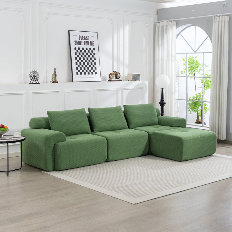 Couches pour le salon, Vert