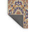Tapis bleu/brun tissé à la machine-886260913