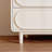 Cream style simple solid wood storage