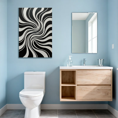 Imprimé tendance noir et blanc