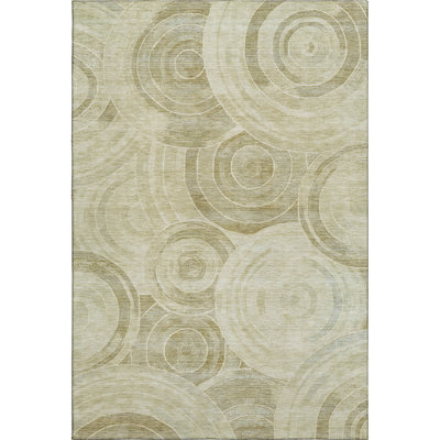 Premium Machine Washable Lubbers AMF1750 Geometric Rug