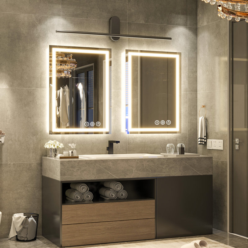 Miroir de salle de bain mural, 24 po x 32 po