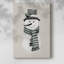 Bonhomme de neige des Fêtes - Cavas enveloppés de galerie-555057046