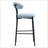 26Inch Teddy Fabric Counter Height Bar Stools-507484379
