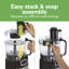 Robot culinaire empilable 10 tasses Hamilton Beach®