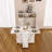 Multifunctional Folding Dining Table With Wall-Mounted Sideboard And Storage