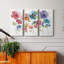 Belle Boutique Arrangement - ensemble de 3 peintures sur toile tendue-1401680460