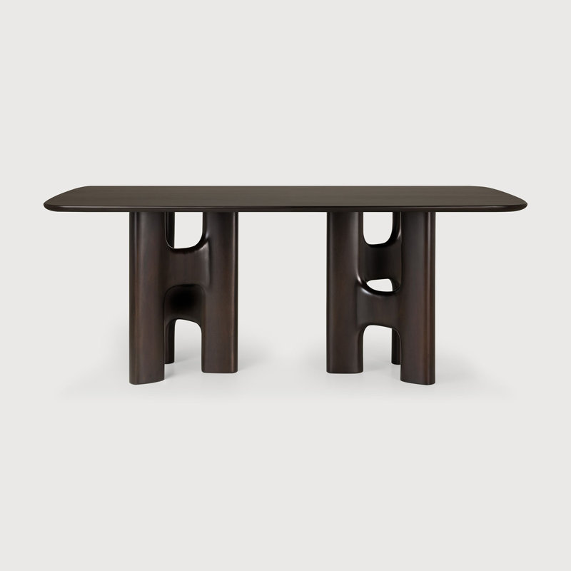 Flow Dining Table, 30" H x 79" W x 43.5" D