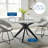Traverse 50" Round Performance Artificial Marble Dining Table-1302904441-1302904440