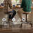 Port Morris Adjustable Height Counter Stool with Metal Frame