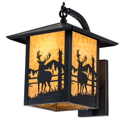 1 - Light Outdoor Wall Lantern