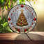 Vitrail de Noël, panneaux en vitrail attrape-soleil pour la décoration de fenêtre-950312844