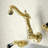 Kingston Brass Duchess Two-Handle Wall Mount Bathroom Faucet-48381124