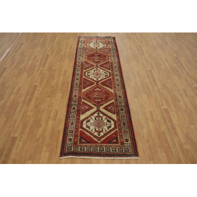Tapis de couloir traditionnel tribal 3 x 10