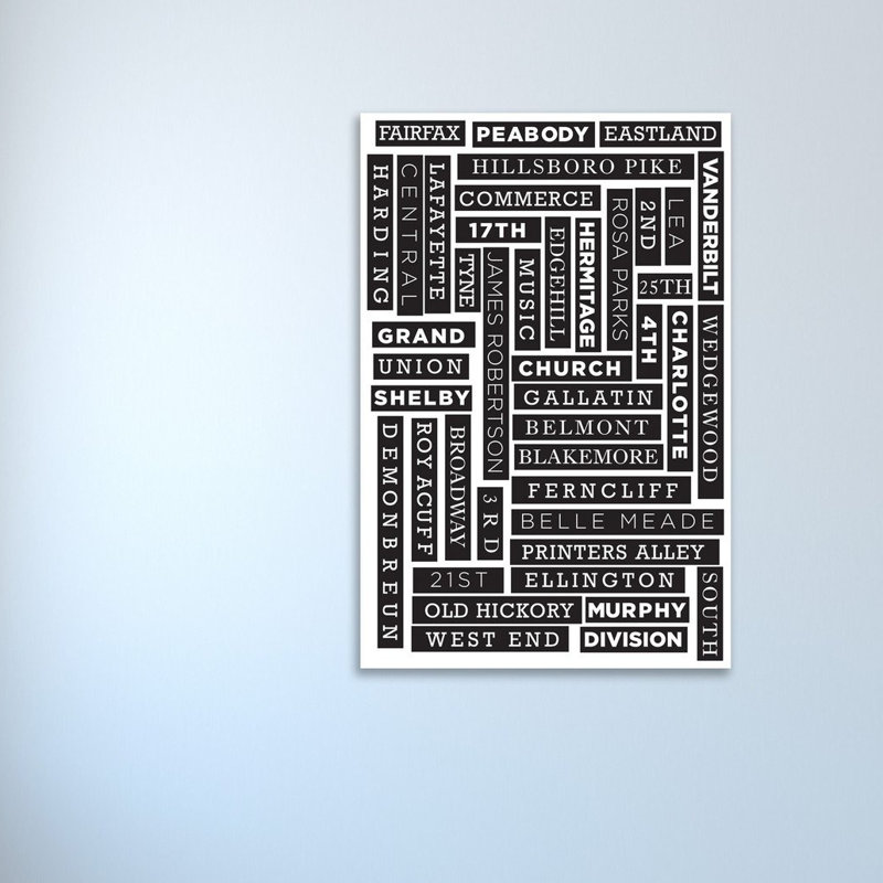 Nashville by Kent Youngstrom - Wrapped Canvas Print, 46 cm H x 30 cm W x 4 cm D
