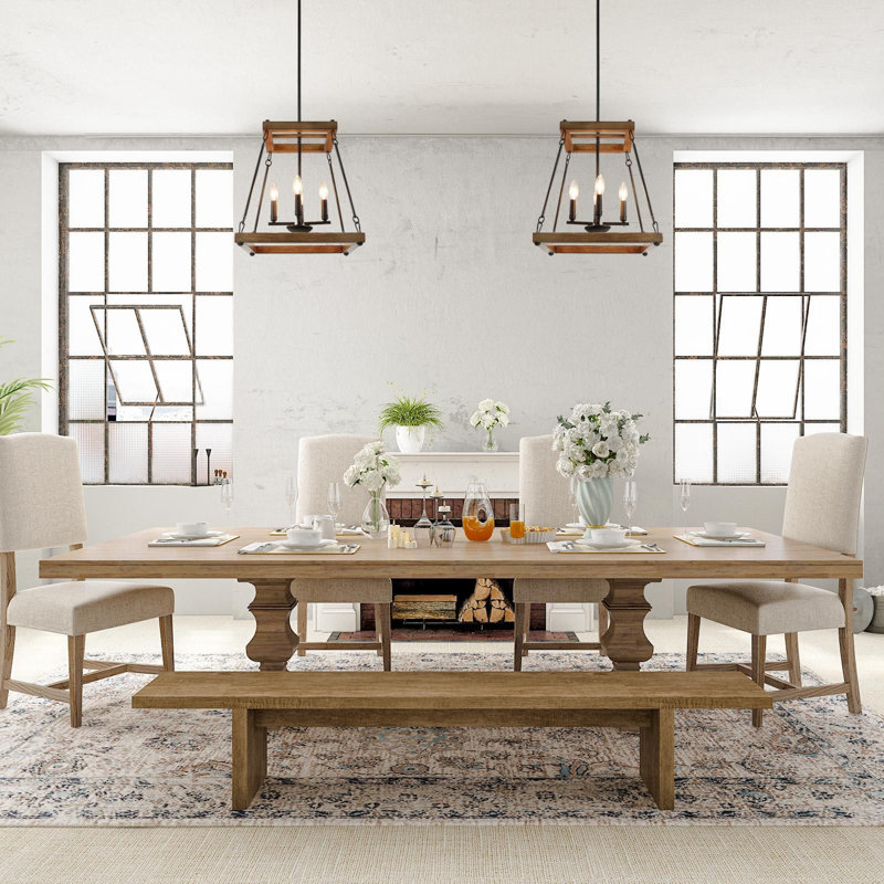4 - Light Dimmable Chandelier