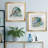 Malecon Shell I - Antique Nautical Study, Matted and Framed Under Acrylic Glass, Set of 2, Coastal Wall Art for Living Room-1315219655-1315219659-1315219654
