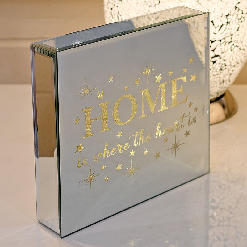 Text & Numbers Decorative Box