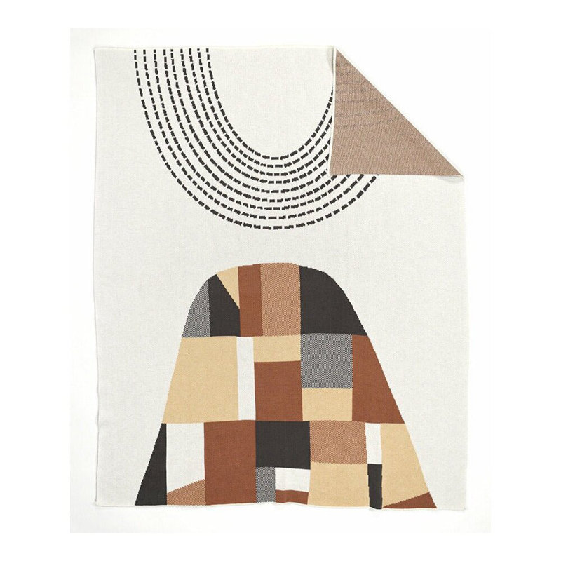 Arches Throw Blanket, Clay