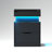 Lumina 30.1'' Large 2-Drawer Modern Wood Nightstand with 22-Color RGB Lighting & Storage-1797618121-1797618135