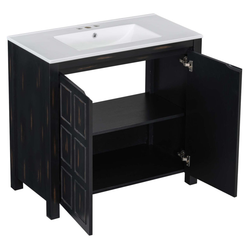 Ensemble de meuble-lavabo double 72 po