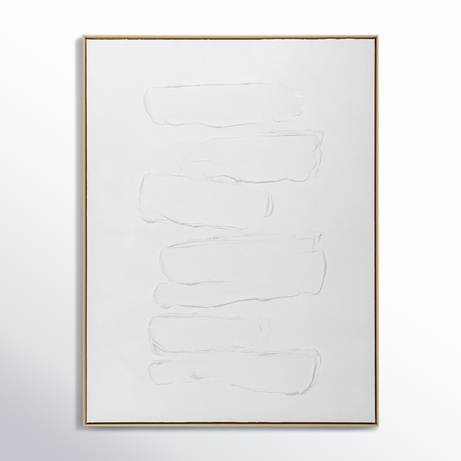 Adriana "Hemkund Abstract" Painting, 32" H x 25" W, Brown