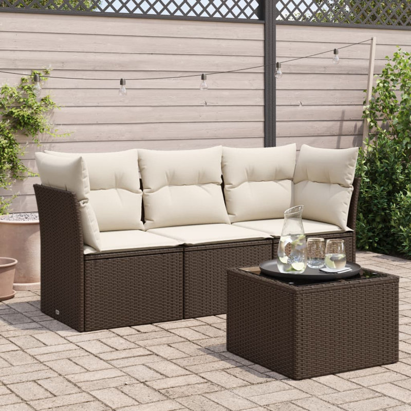 Ensemble de canapé de jardin Vidaxl