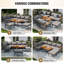 All Weather 7- Person Seating Group With Cushions