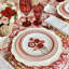 Carmen Red And White Square Tablecloth-1789264852