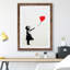 Girl with Red Balloon - Framed Print-48296489-48296493