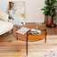 Bjarnhildur Glass Top Single Coffee Table-464392430