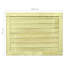Fogleman 75.0062cm H x 99.9998cm W Green Wood Gate