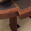 Table basse en bois massif au design créatif-105353538